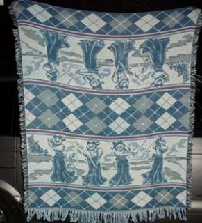 Woven Throw Afghan Blanket ~ NEW ~ Choice of 12 Designs  