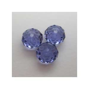  Tanzanite 8mm Crystal Donut Beads By Jolees Arts, Crafts 