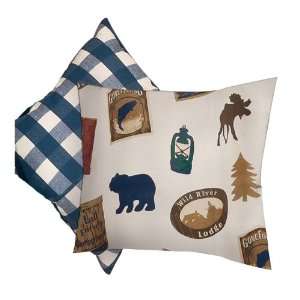  Moose Lodge   18 x 18 Square Pillow