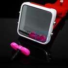   Calender Wristband Jelly Date Mirror Soft Rubber Cubic Unisex Watch