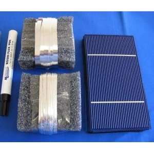 36  3x6 Solar Cells for Diy Panel Kit w/Wire Flux 