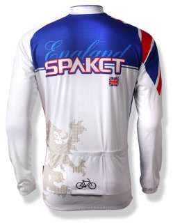 UK Mens Long Sleeves Cycling Bike Jersey  