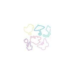  Silly Bandz Spring Shapes Pack of 24 NEW Rubber Bands 