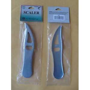  FISH SCALER DOLPHIN BARRACUDA STYLE 2 PACKS Sports 