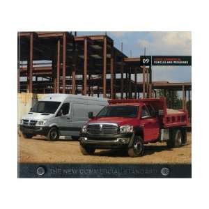  2009 DODGE COMMERCIAL VEHICLE Sales Book Buyers Guide Automotive