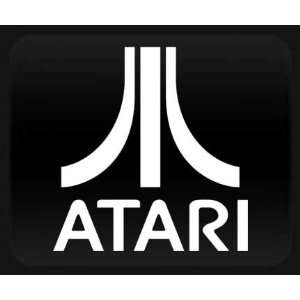  Atari Logo White Sticker Decal Automotive