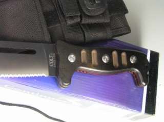 colt commander fixed blade knife ct304 with sheath  in 