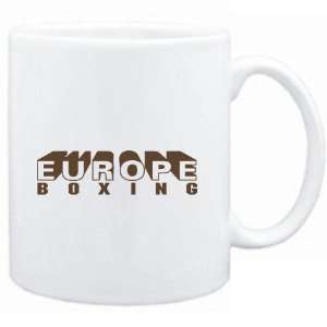 Mug White  EUROPA Boxing  Sports 