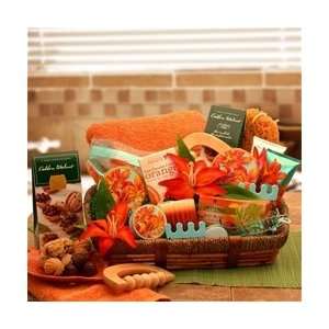 Essential Healing Spa Luxuries Gift Basket  Grocery 