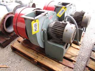 500 CFM @ 2 NEW YORK BLOWER COMPACT GI FAN, USED  