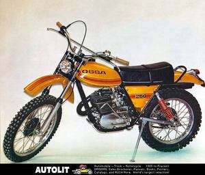 1975 Ossa 250cc Super Pioneer Motorcycle Factory Photo  
