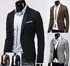 Mens Casual & Dress Slim Fit One Button Blazer Jackets Coats (US Size 