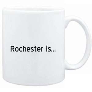 Mug White  Rochester IS  Usa Cities 