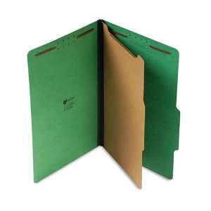   Folder, Legal, 4 Section, Emerald Green, 10 per Box