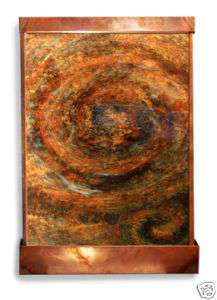 Indoor Copper Wall Fountain Creation Cosmos Universe  