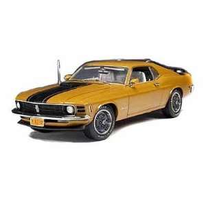  1970 Ford Mustang SCJ428 1/18 Metallic Gold R Code Toys & Games
