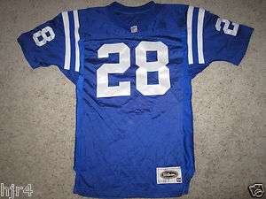 Vintage Marshall Faulk #28 Indianapolis Colts WILSON Jersey 44  
