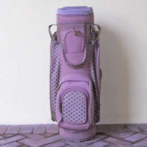 Vintage Ladies Calina Misty Mauve Golf Bag  Used  