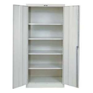  Hallowell Storage Cabinet, 36W X 18D X 78H, Parchment 