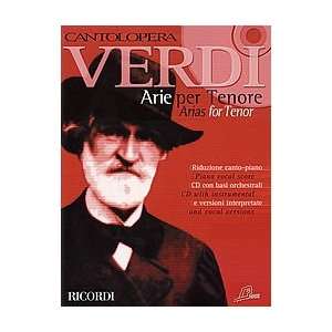 Cantolopera Verdi Arias for Tenor Musical Instruments