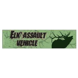  Elk Assault Vehicle (Bumper Sticker) 
