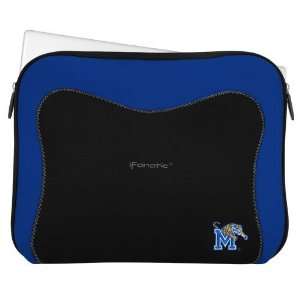 NCAA Memphis Tigers Black Royal Blue Neoprene Laptop 