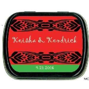  African Design Personalized Mints