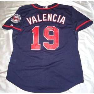 Danny Valencia Autographed Jersey   * * W COA   Autographed MLB 