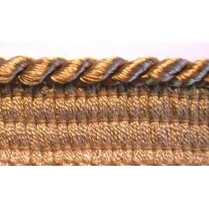  12 Yds Wrights Narrow Lip Cording 033 Taupe Brown Health 