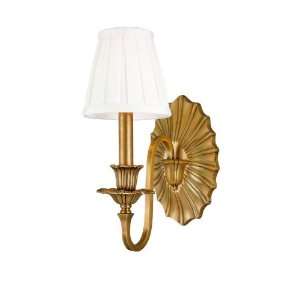 Hudson Valley 331 AGB, Empire Candle Wall Sconce Lighting, 1 Light, 60 