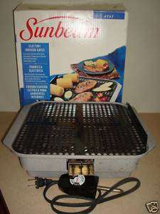 Sunbeam Indoor Electric Grill # 4757 In Box  