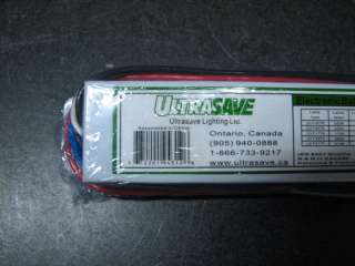 UltraSave ST 23210E 120V Electronic Ballast 2 Lamp NEW  