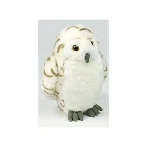  Animal Alley WWF 6 inch Plush Stuffed Animal   White Owl 