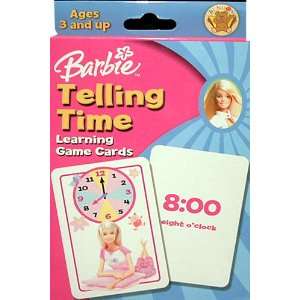  Barbie Telling Time Learning Cards