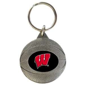 Wisconsin Basketball Key Tag