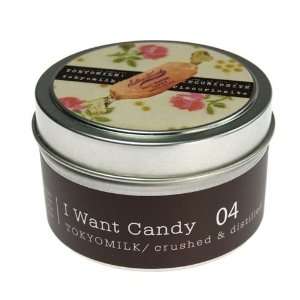   Tokyo Milk Crushed & Distilled Tin Candle No.04 I Want Candy Beauty