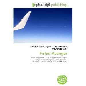  Fisher Avenger (9786134206181) Frederic P. Miller, Agnes 