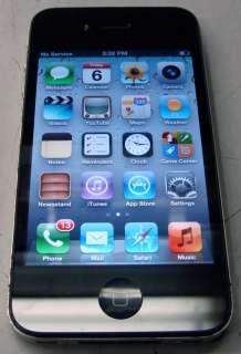 Apple iPhone 4 16GB Black AT&T GSM Smartphone Cell Phone*****