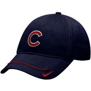   Chicago Cubs Navy Blue Turnstyle Adjustable Hat