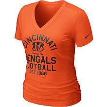 Womens Bengals Shirts   Cincinnati Bengals Nike Tops & T Shirts for 
