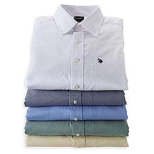 Mens Long Sleeve Dress Shirt  US Polo Assn. Clothing Mens Shirts 