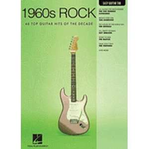    Hal Leonard 1960s Rock Easy Guitar Tab Musical Instruments