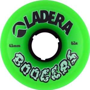  Ladera Boogers 63mm 82a Green Skate Wheels Sports 