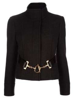 Gucci Belt Detail Jacket   Spk   farfetch 