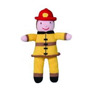  Zubels Fireman Frank 24 inch Hand Knit Doll Toys & Games
