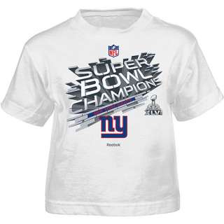 Reebok New York Giants Super Bowl Champions Toddler Trophy T Shirt 