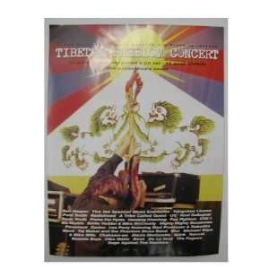 Tibetan Freedom Concert Poster Tibet Ben Harper Beck