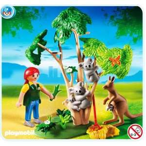  Playmobil 4854   Koala Bears with Kangaroo Toys & Games