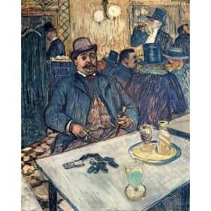   Boleau in a Cafe Henri De Toulouse Lautrec Han