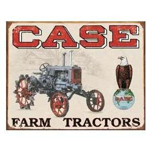 Case Tractor Tin Sign